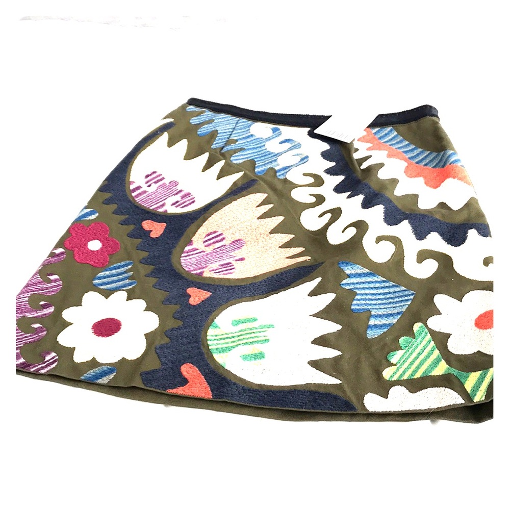 Anthropologie VANESSA VIRGINIA EMBROIDERED SKIRT - Picture 7 of 8